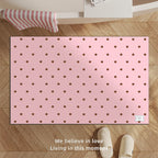 Decorative Star-patterned Bath Mat