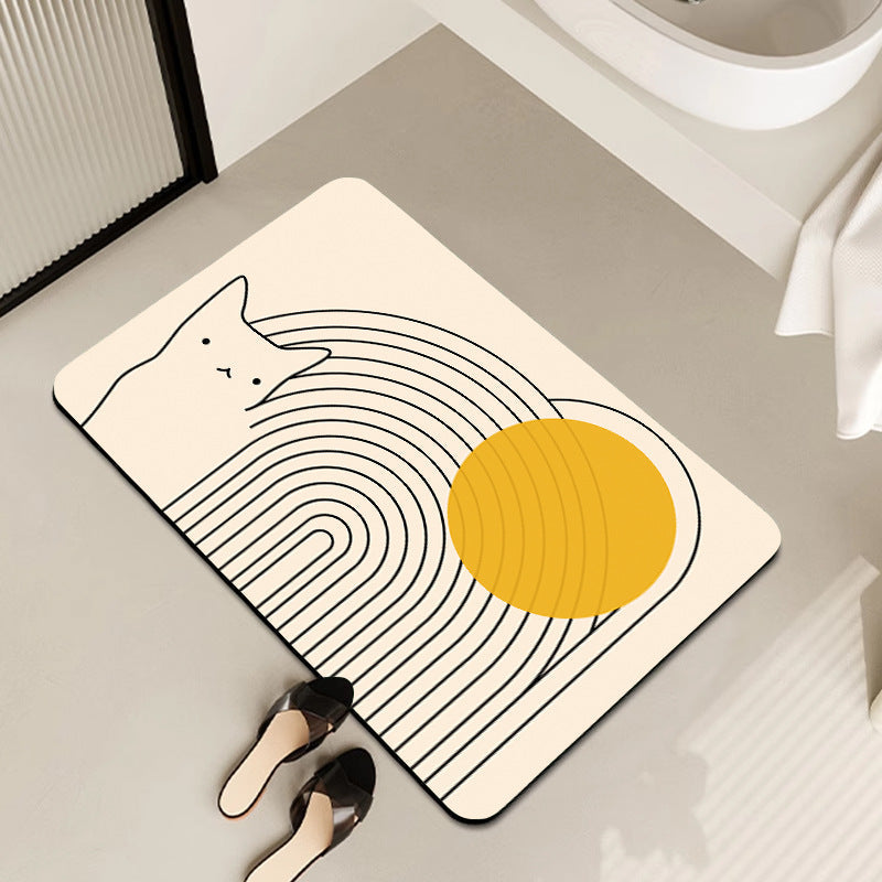 Artistic Bath Mat