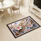Playful Citrus-Themed Bathroom Mat