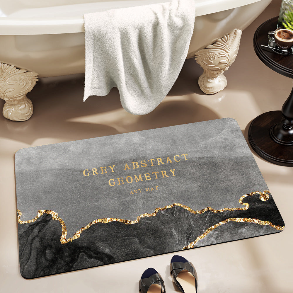 Ornate Decorative Bath Mat