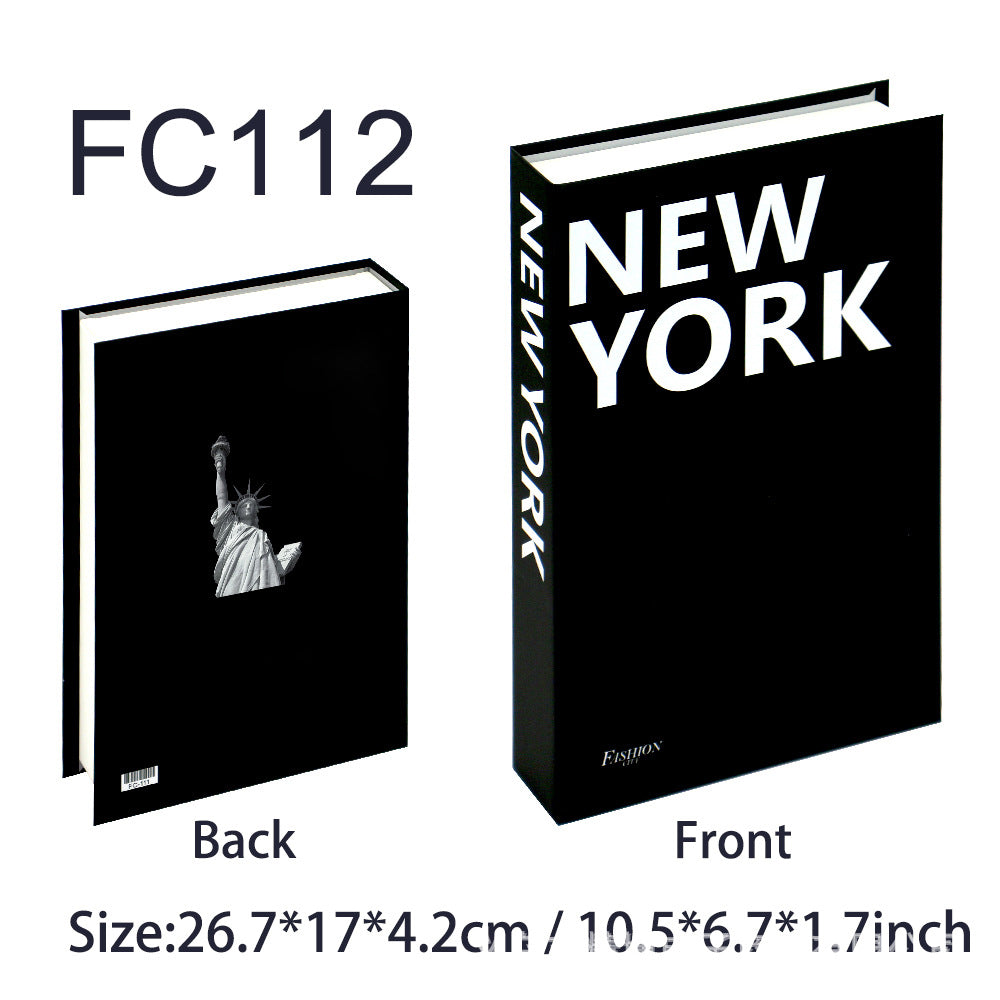 Decorative Hardcover Hidden Storage Book Safe