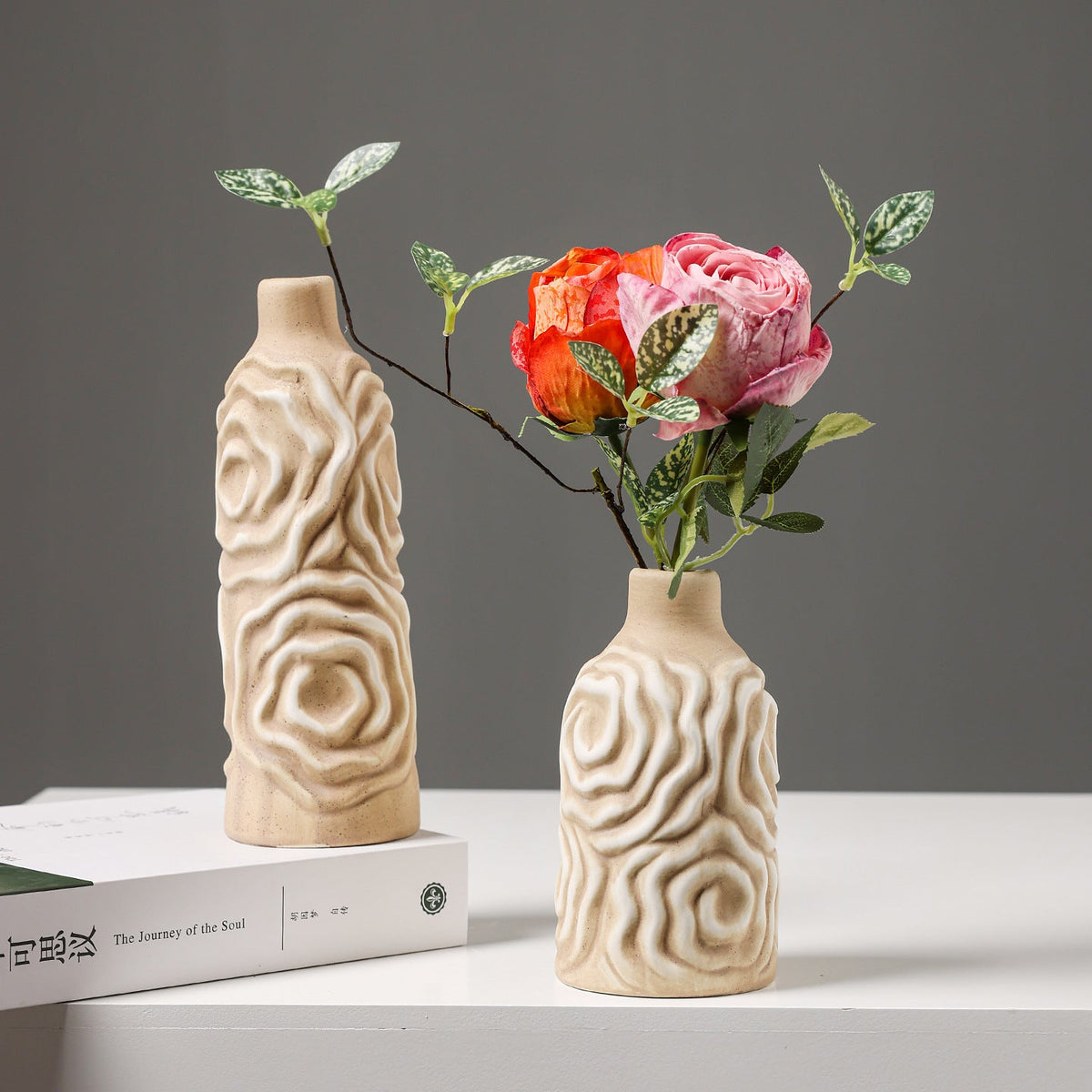 Abstract Ceramic Art Vase