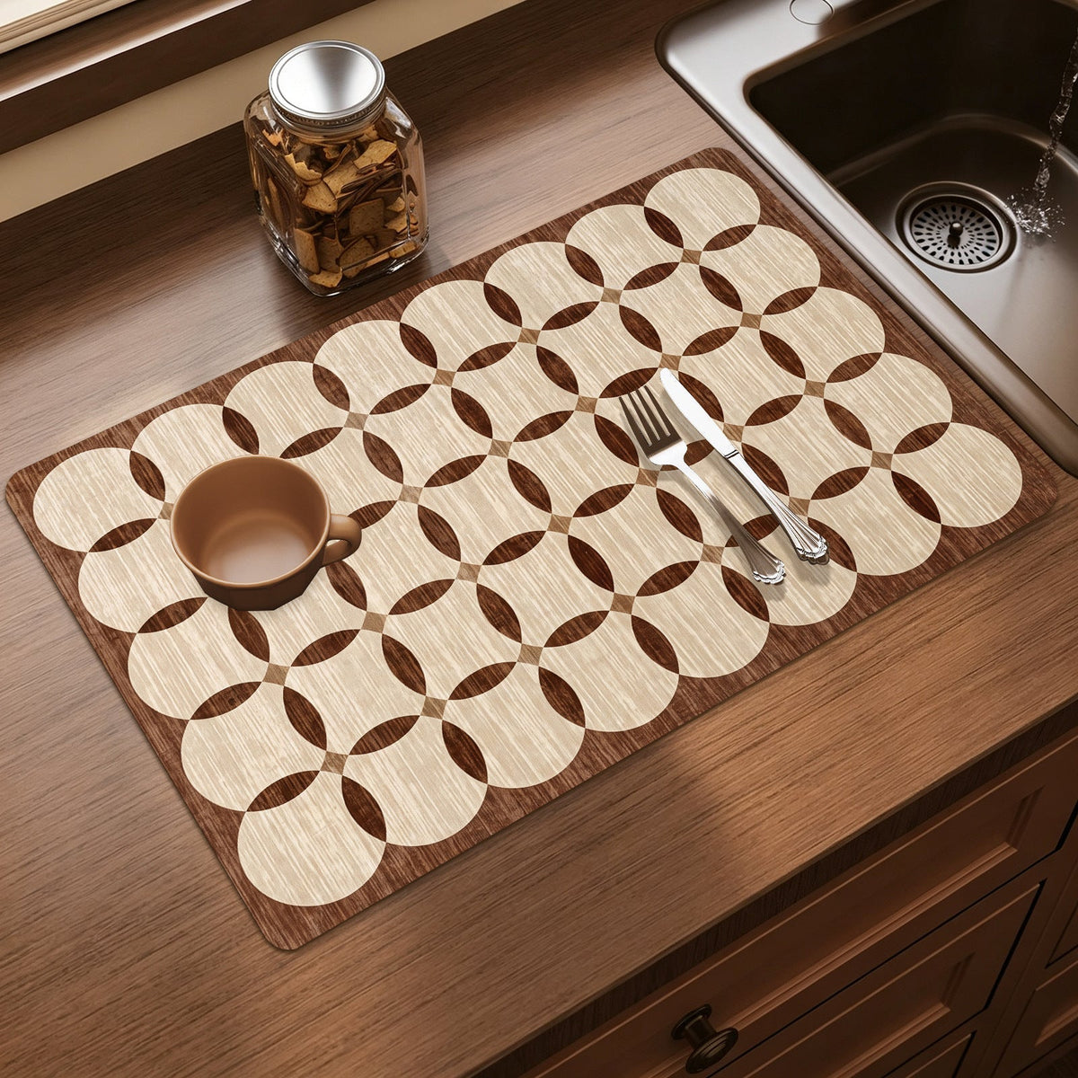 Artistic Kitchen Mat