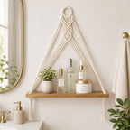 Macrame Wall Shelf