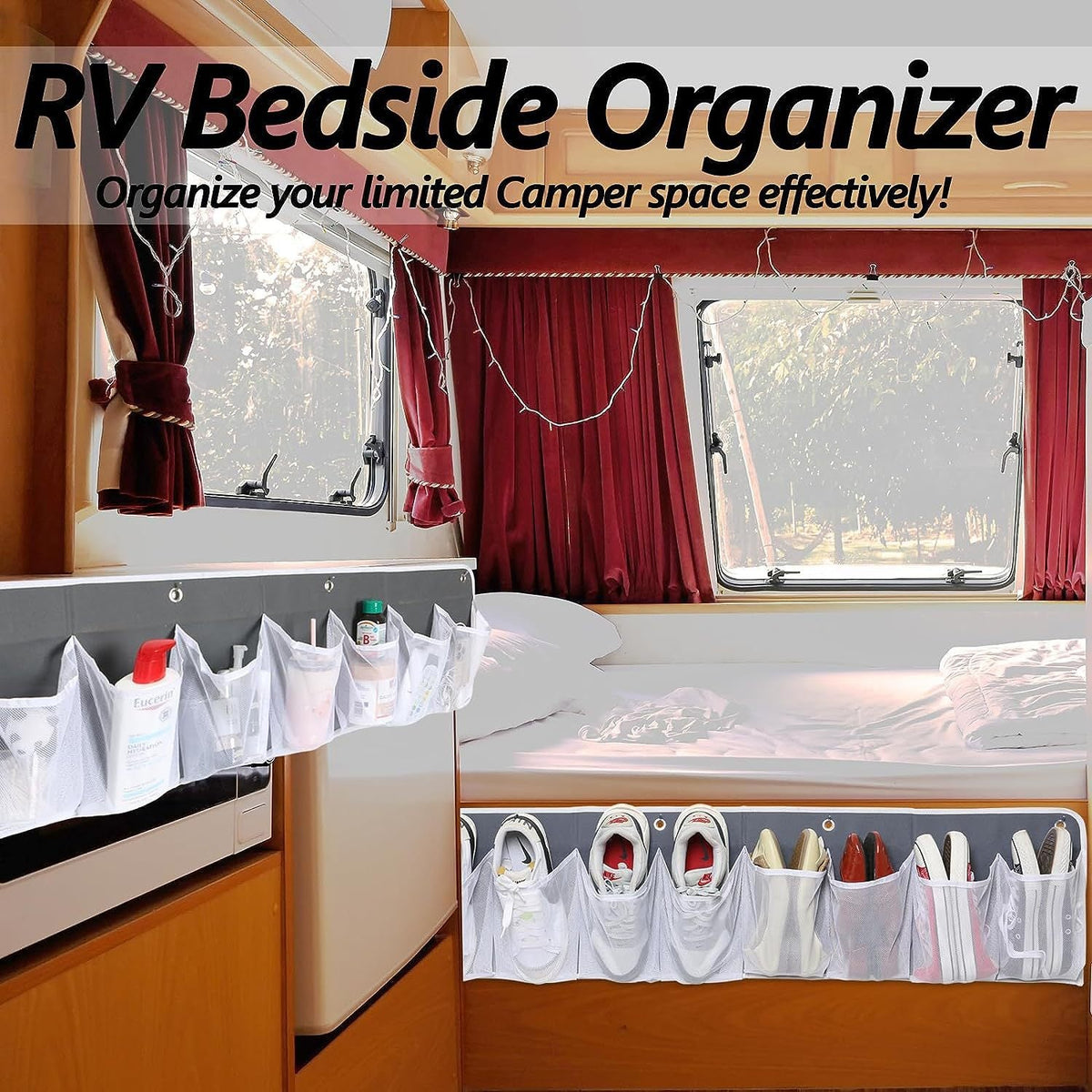 Transparent shoe storage bag