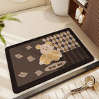 Cute Cartoon-Themed Bath Mat