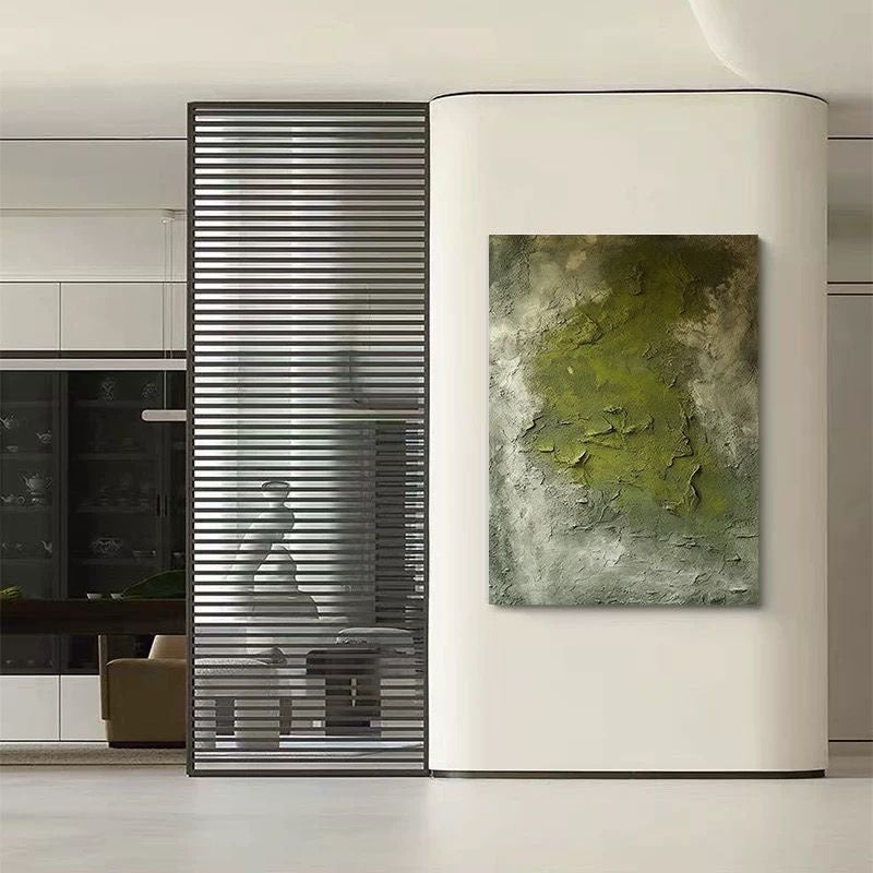 Textured Abstract Landscape Canvas Art