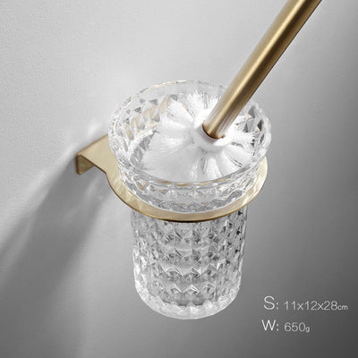 Wall-Mounted Bathroom Organizer with Concealed Fixings