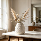 Ceramic Profiled Flower Table Vase