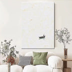Seascape Textured Canvas Wall Art