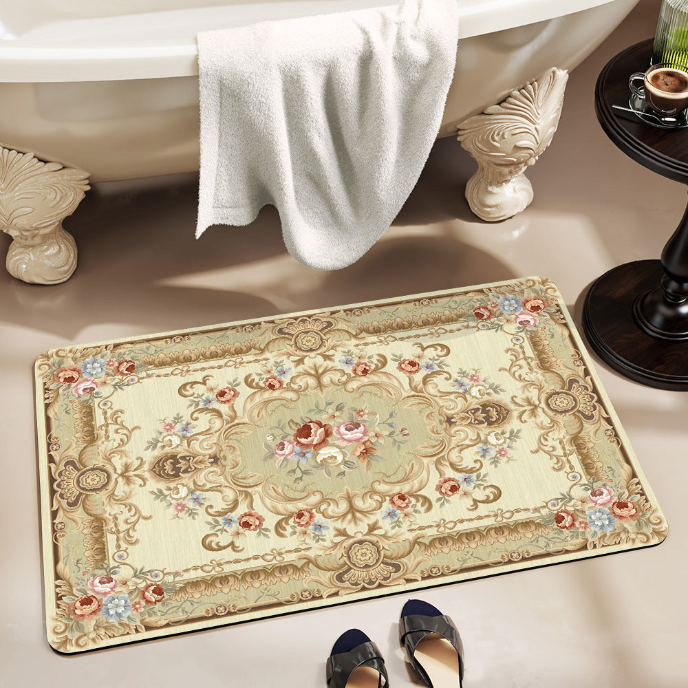 Ornate Decorative Bath Mat