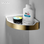 Wall-Mounted Bathroom Organizer with Concealed Fixings