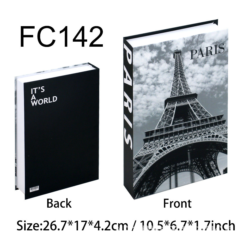 Decorative Hardcover Hidden Storage Book Safe