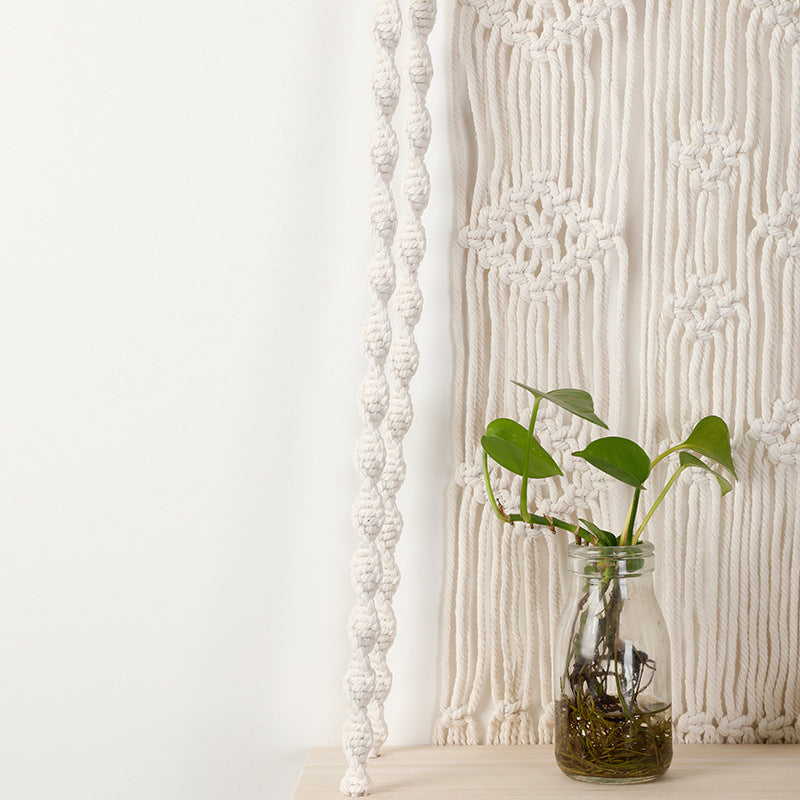 Macrame Wall Shelf with Hanger