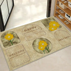 Decorative Star-patterned Bath Mat