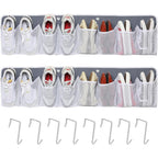 Transparent shoe storage bag