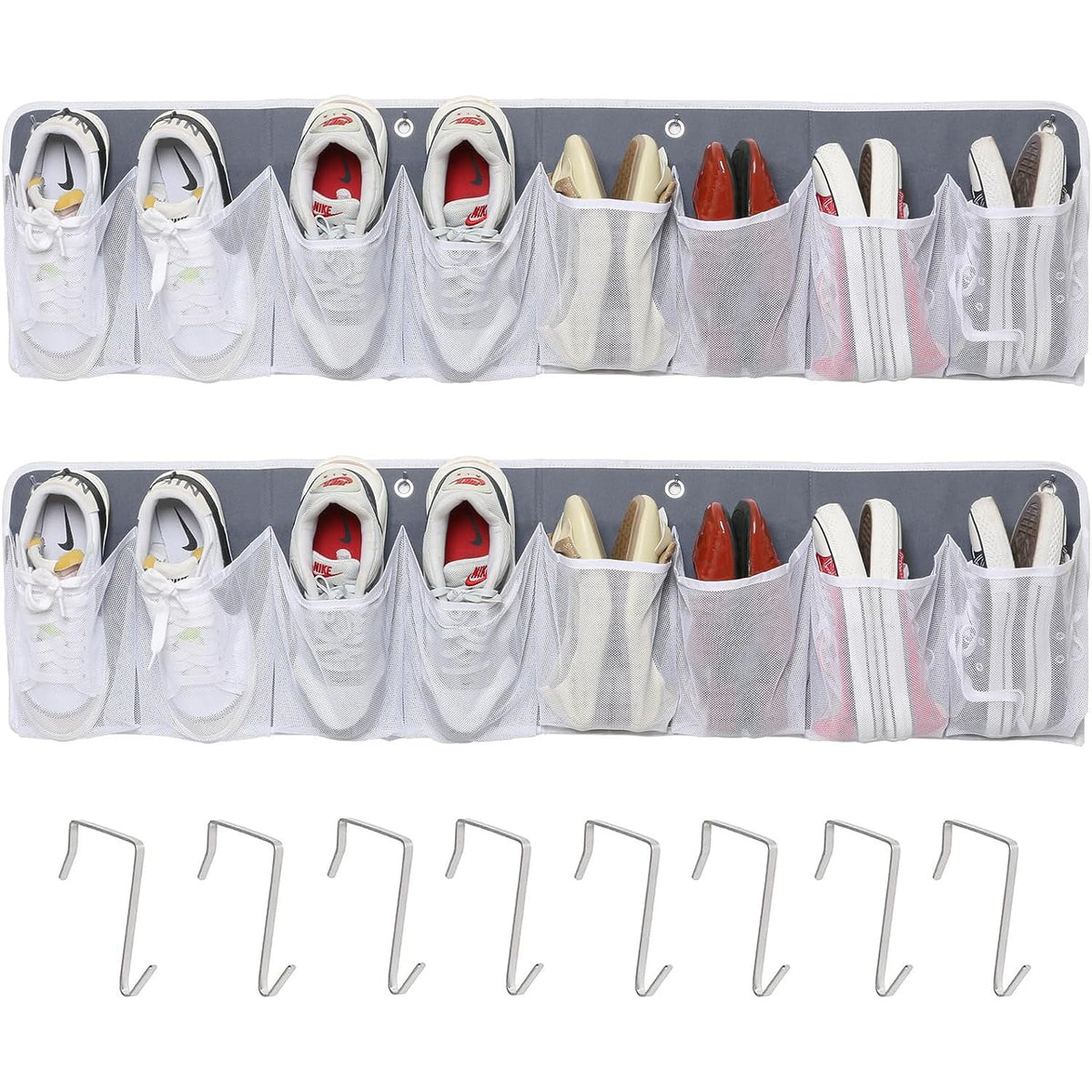 Transparent shoe storage bag