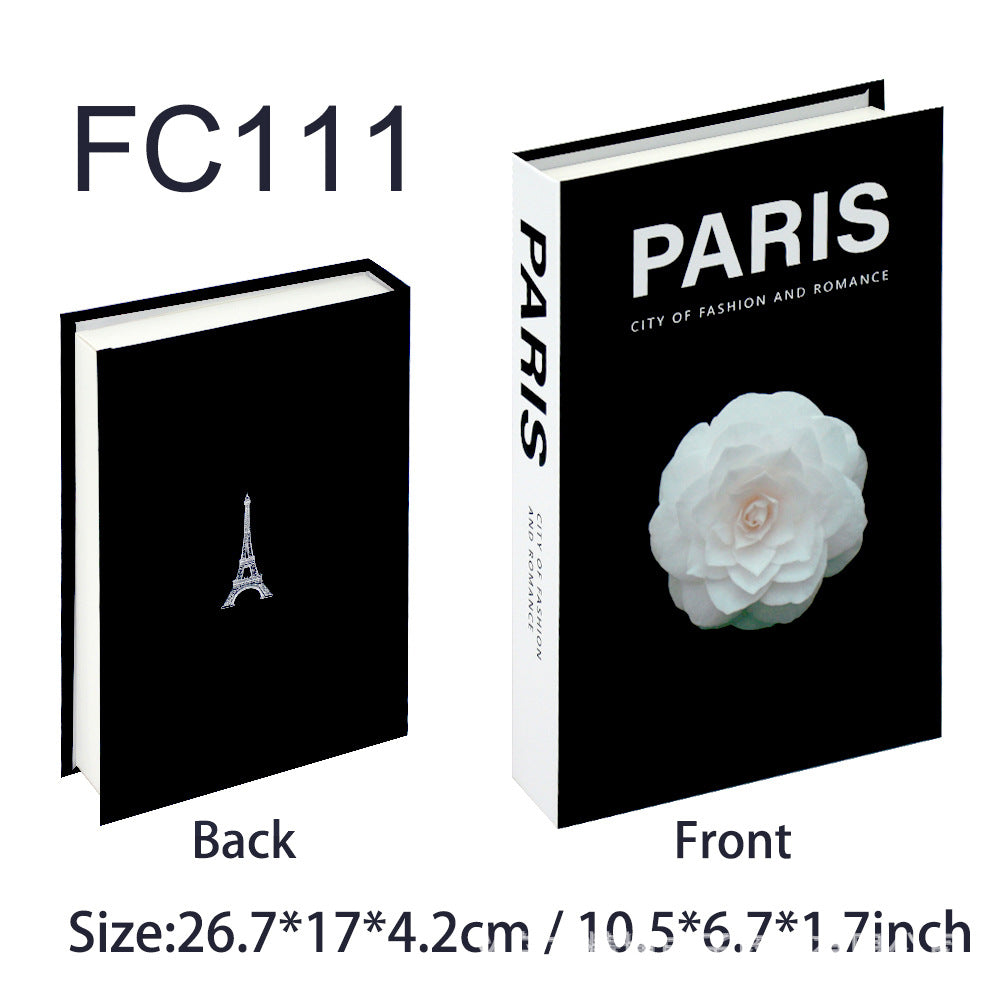 Decorative Hardcover Hidden Storage Book Safe