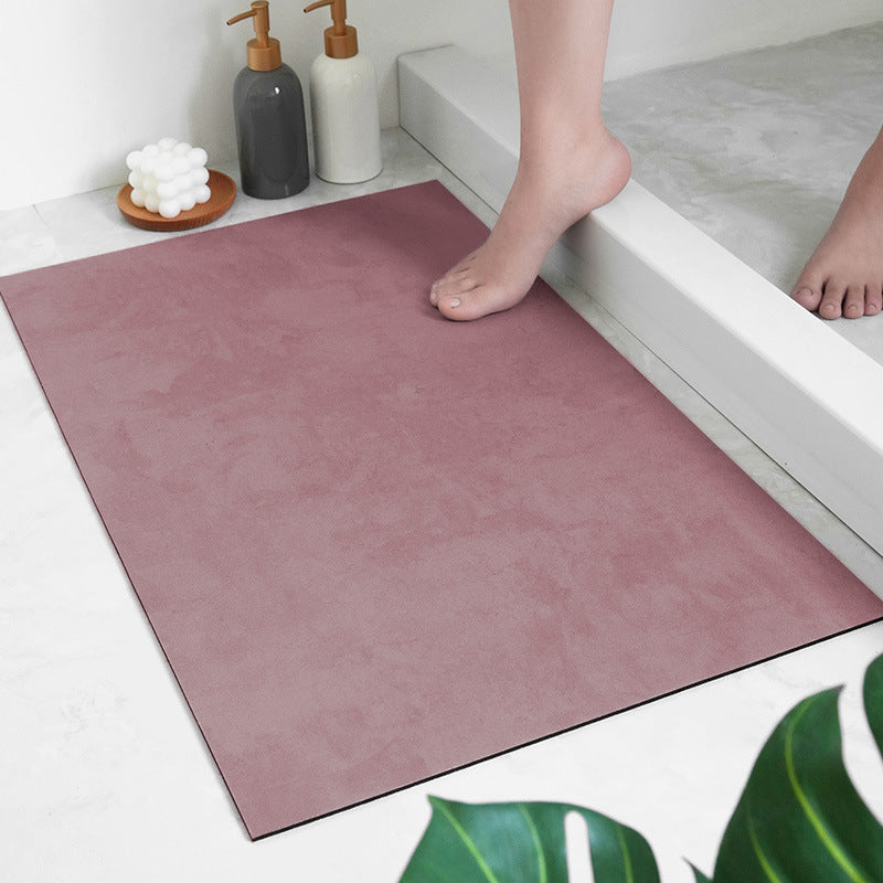 Microfiber Memory Foam Bath Mat with Non-Slip Backing