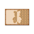 Geometric Patterned Memory Foam Bath Mat