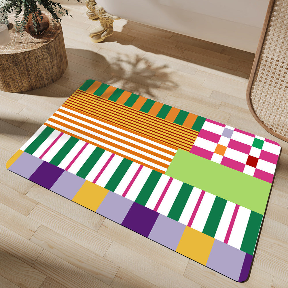 Cheerful Decorative Entrance Mat
