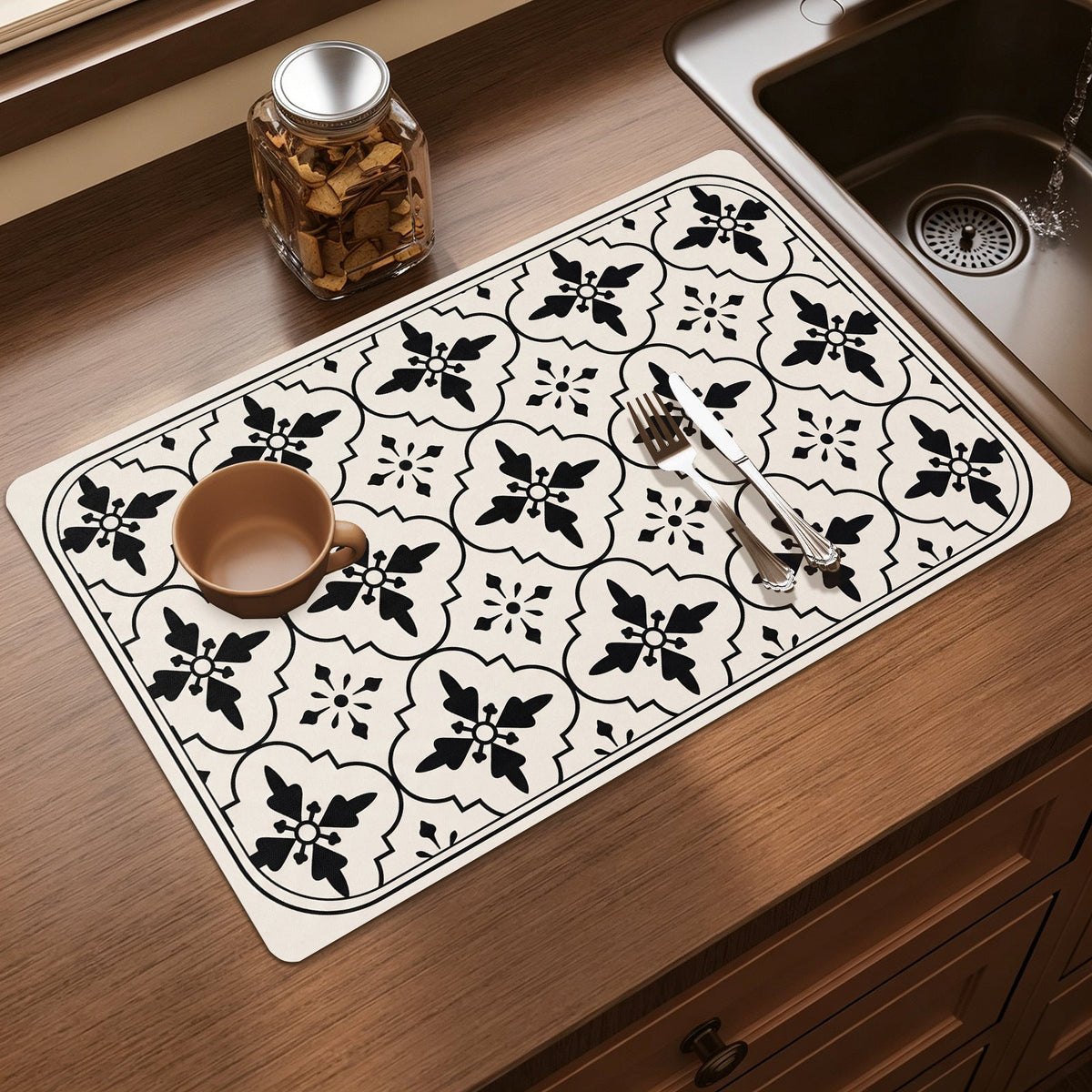 Artistic Kitchen Mat
