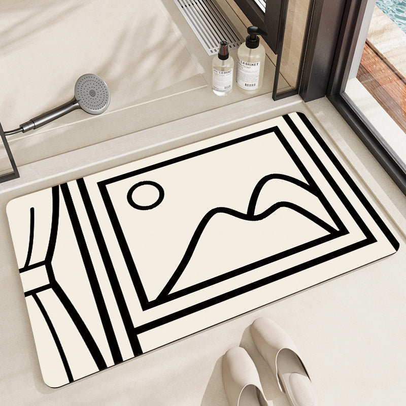 Decorative Bathroom Mat