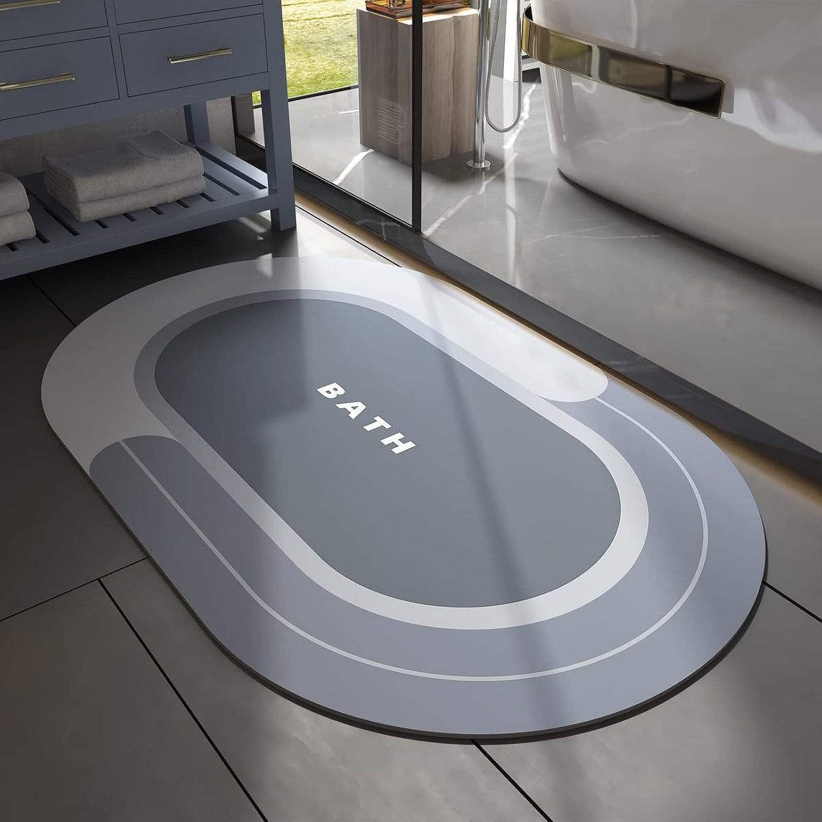 Soft Textured Non-Slip Bath Mat