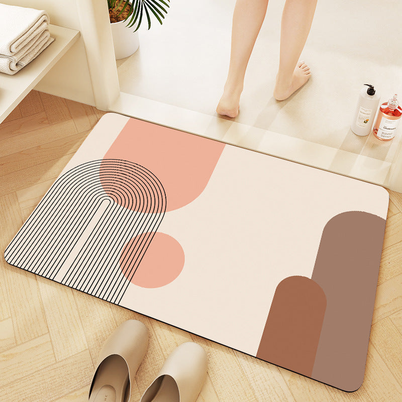 Artistic Bath Mat