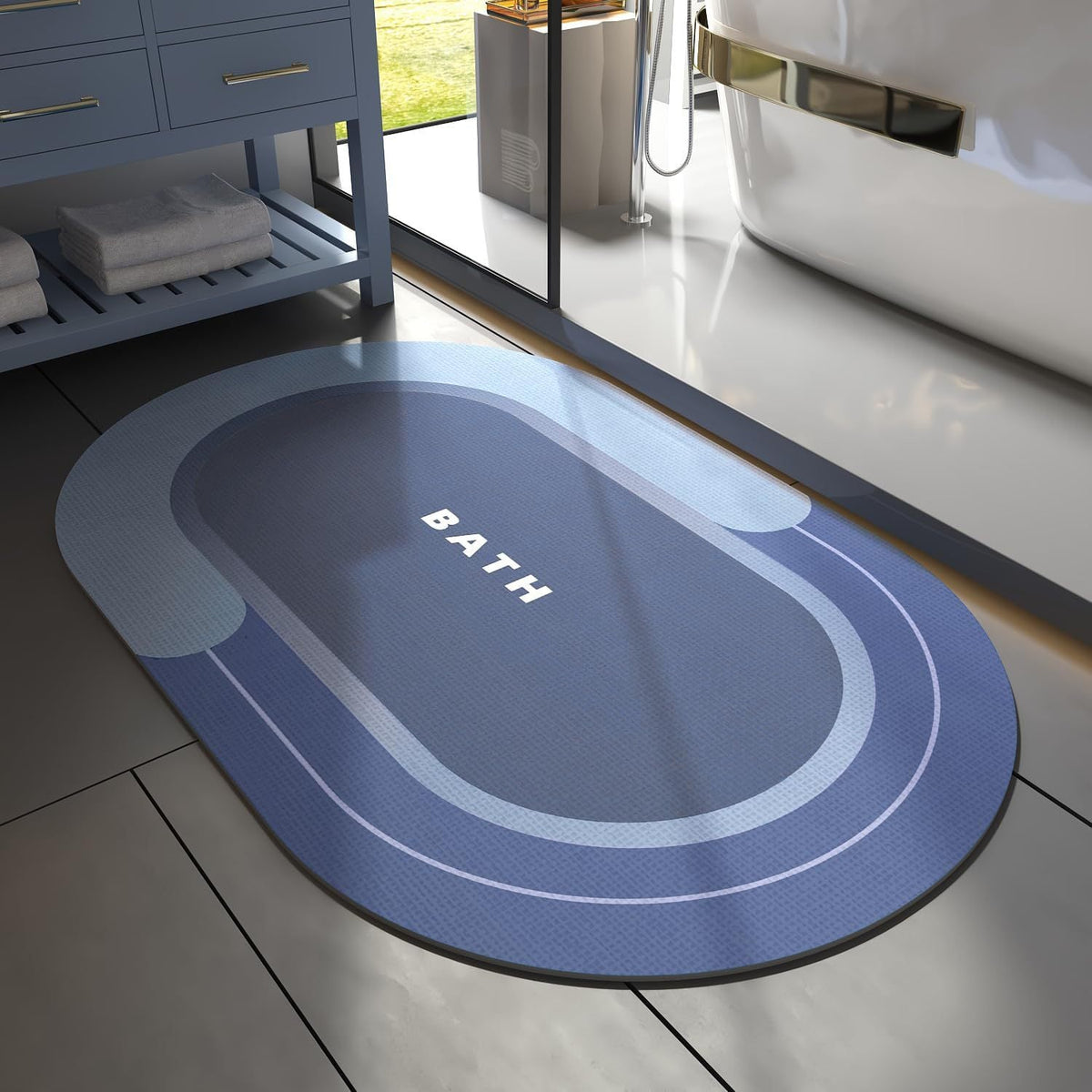 Stylish Soft Bathroom Mat