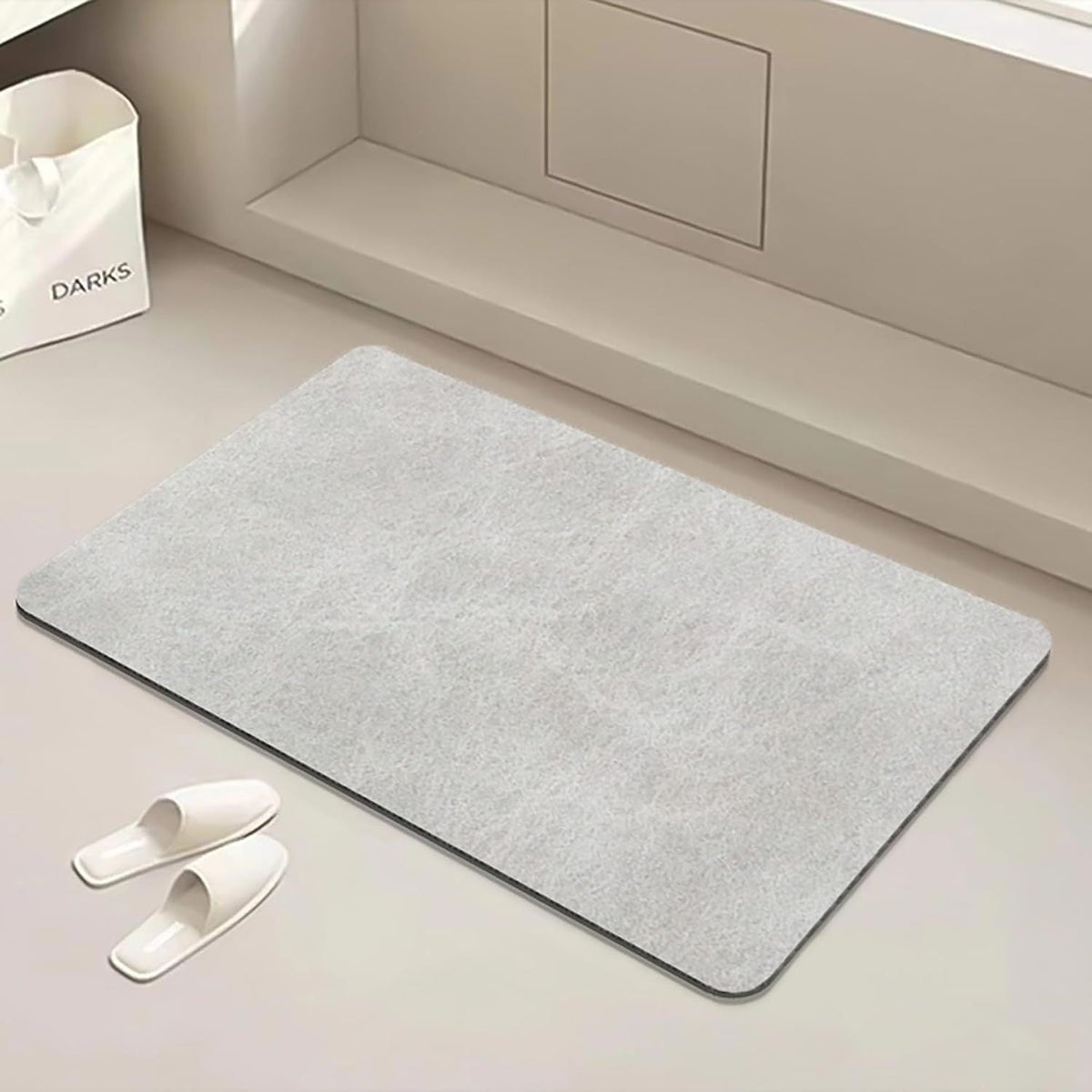 Modern Geometric Bathroom Mat
