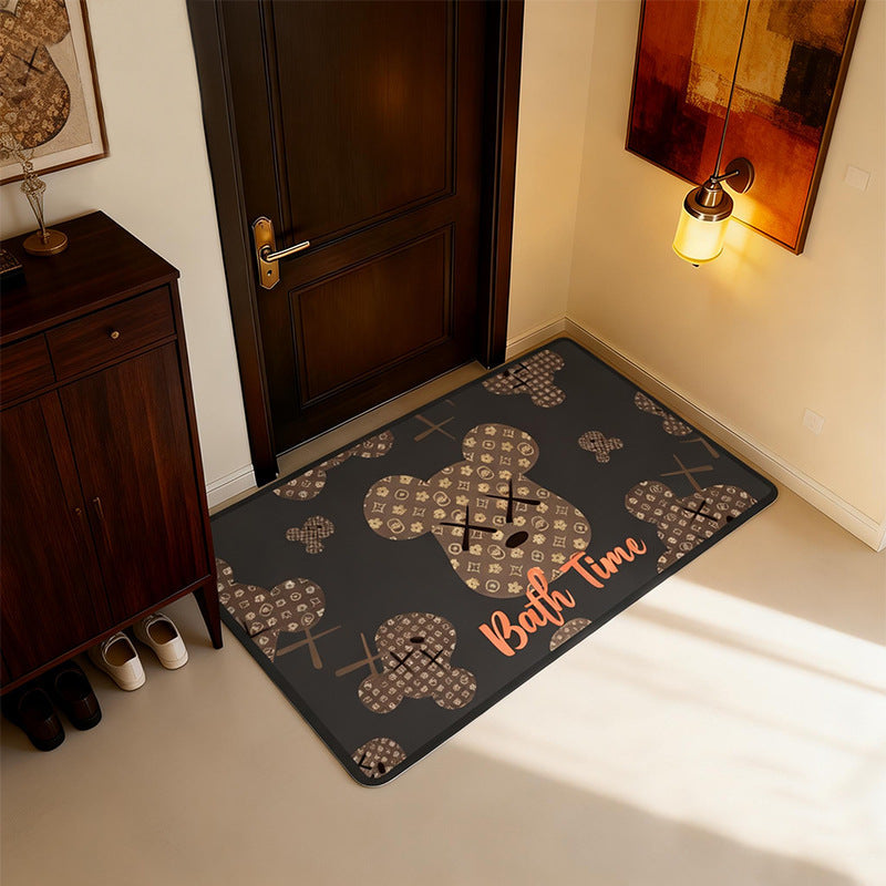 Artistic Cartoon Entrance Mat