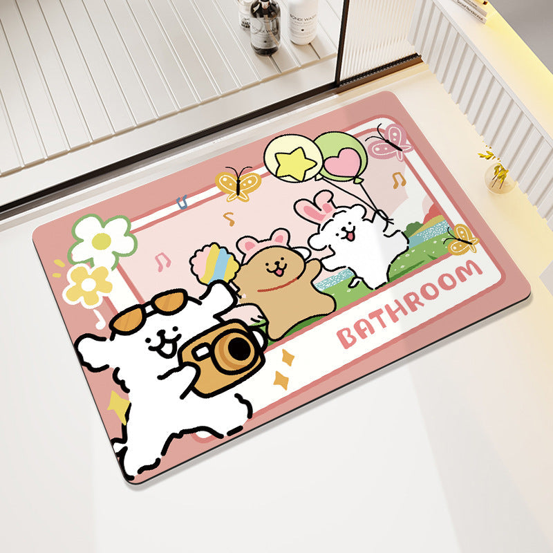 Modern Artistic Bath Mat