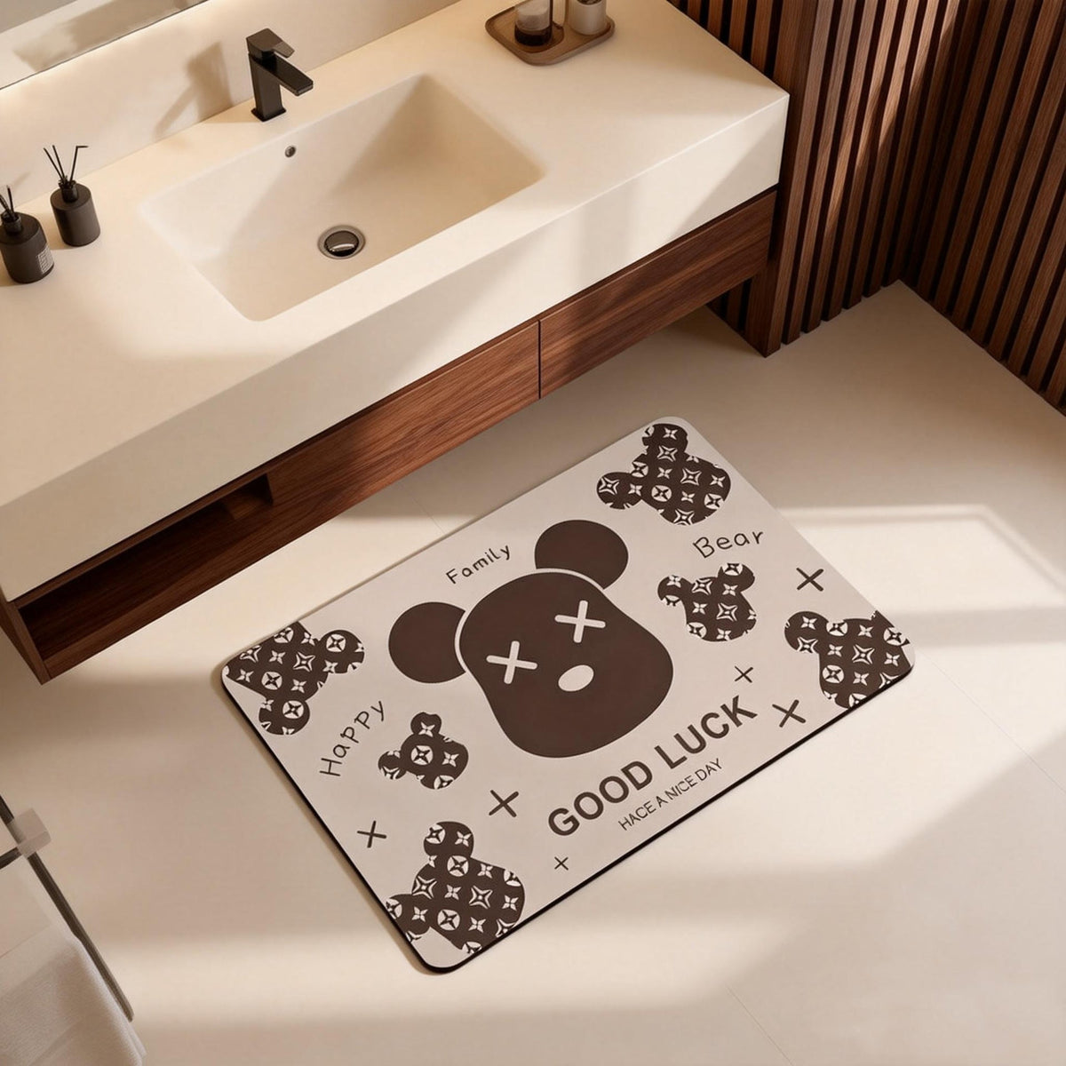 Cute Cartoon Character Bath Mat