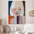 Abstract Portrait Canvas Art
