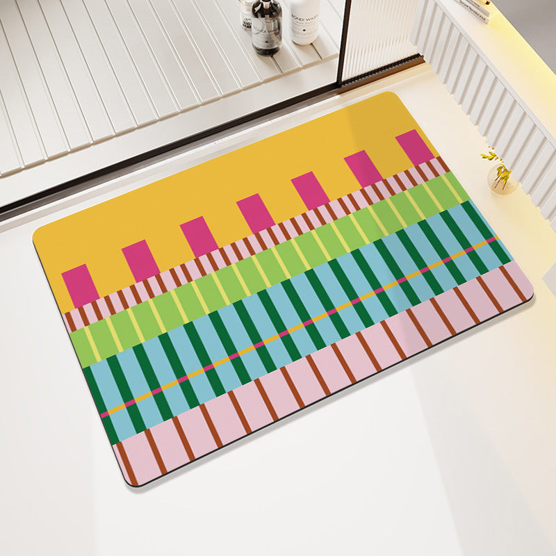 Cheerful Decorative Entrance Mat