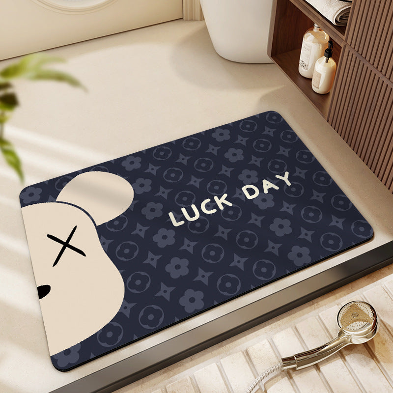 Cute Cartoon Character Bath Mat