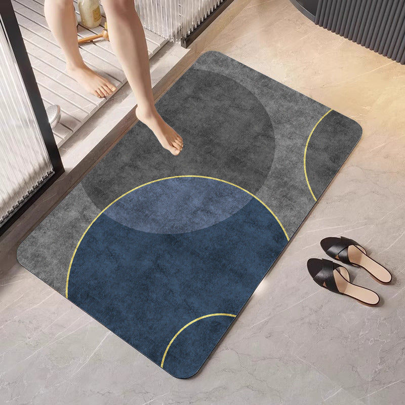 Stylish Abstract Bath Mat