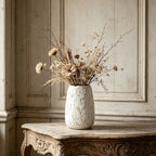 Ceramic Profiled Flower Table Vase