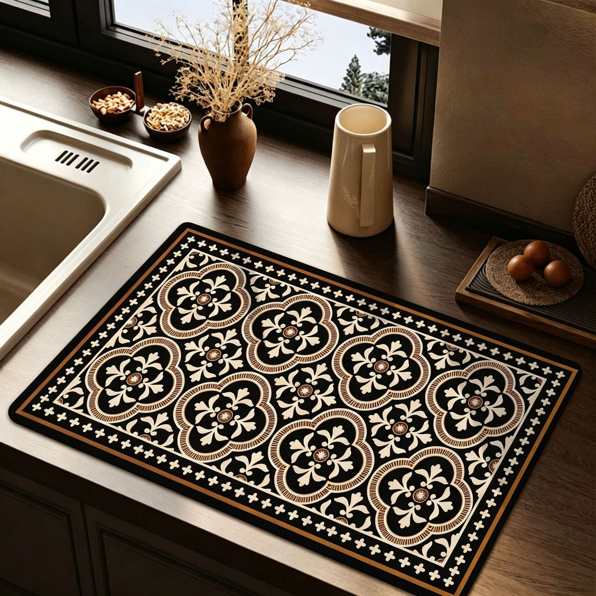Artistic Kitchen Mat