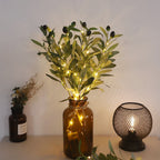 LUMIVISTA OLIVE LIGHT – Mediterranean LED light branches for atmospheric & wireless decoration