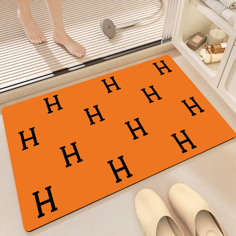 Stylish Patterned Bath Mat