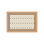 Decorative Honeycomb Bath Mat