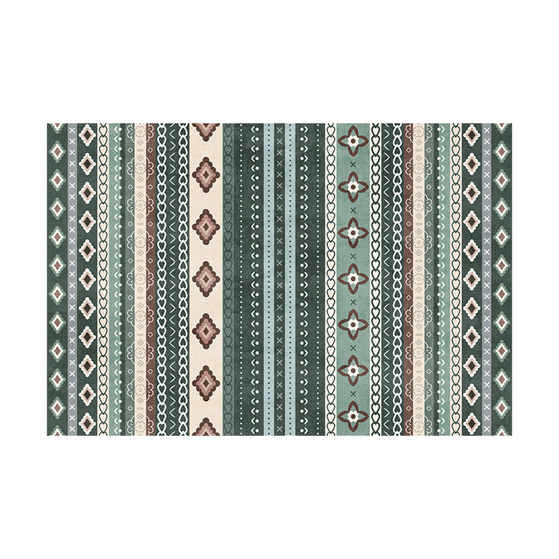 Stylish Geometric Pattern Bathroom Mat