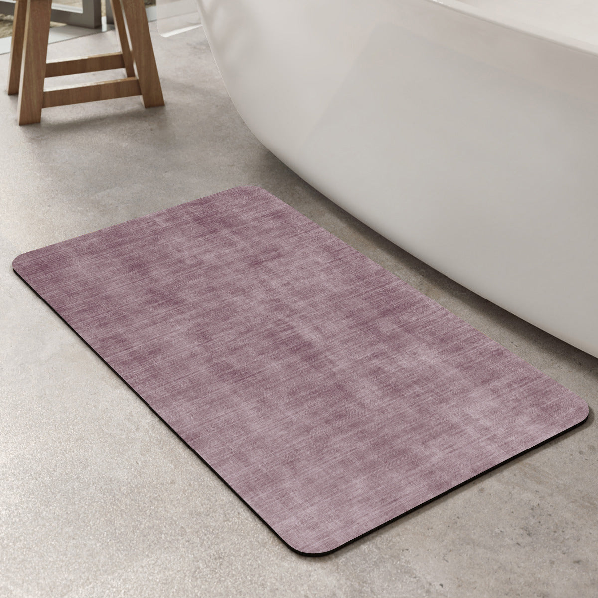 Stylish Geometric Pattern Bath Mat