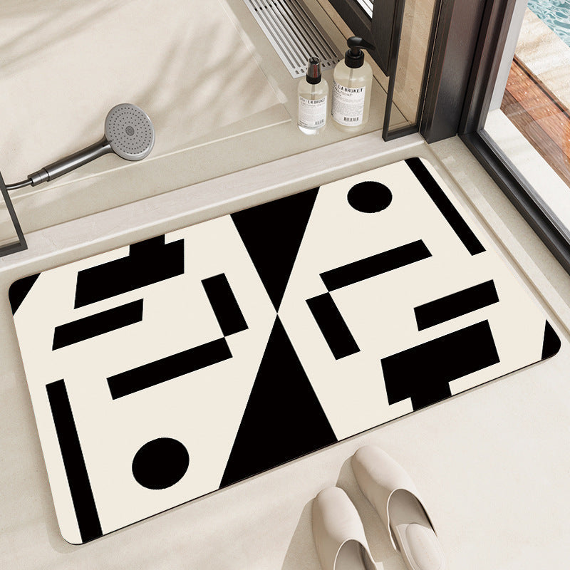 Modern Artistic Bath Mat