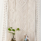 Macrame Wall Shelf with Hanger