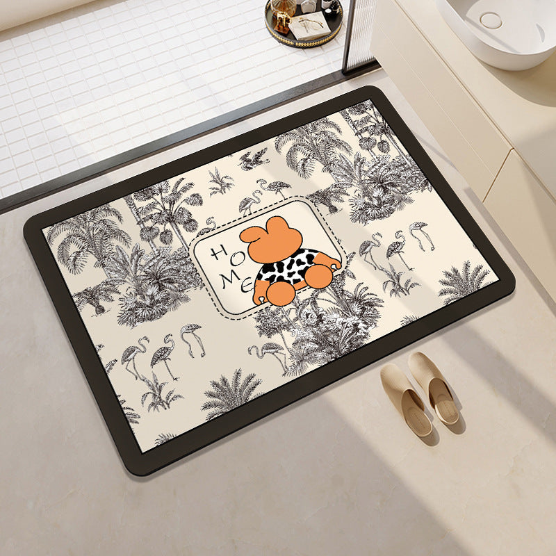 Artistic Cartoon Entrance Mat