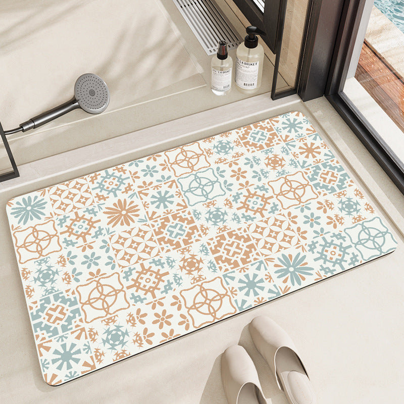 Stylish Abstract Bath Mat