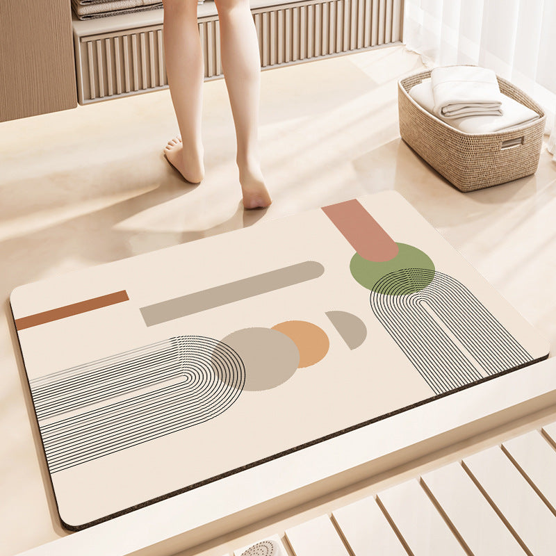 Artistic Bath Mat